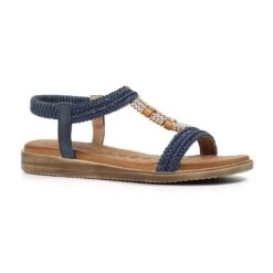 LUNAR Portofino Blue Sandal -Chic Ladies Shoes Store portofino blue sandal p7254 414956 image
