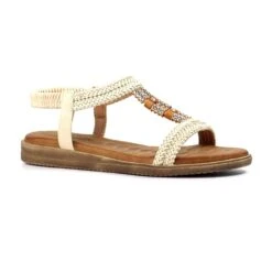 LUNAR Portofino White Sandal -Chic Ladies Shoes Store portofino white sandal p7256 415058 image