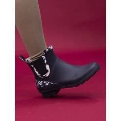 Prairie Navy Ankle Wellington 13 Prairie Navy Ankle Wellington -Chic Ladies Shoes Store prairie navy ankle wellington p6874 390609 image