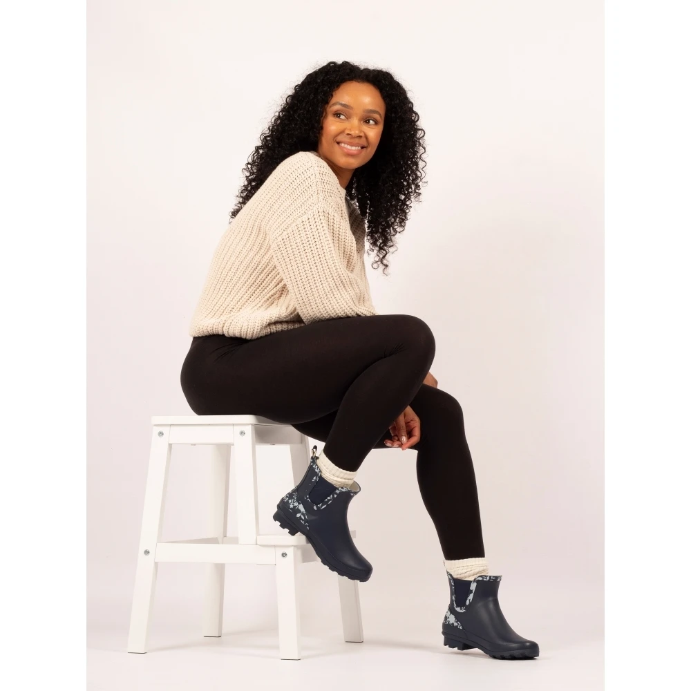 Prairie Navy Ankle Wellington 4 Prairie Navy Ankle Wellington - Image 2