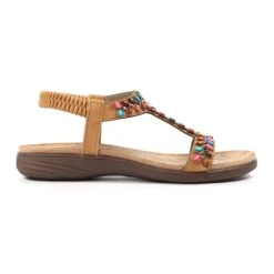 LUNAR Ravello Camel Sandal