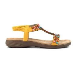 LUNAR Ravello Mustard Sandal