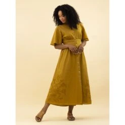 LUNAR Ravello Mustard Sandal -Chic Ladies Shoes Store ravello mustard sandal p7114 407053 image