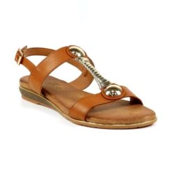 LUNAR Renoir Tan Sandal -Chic Ladies Shoes Store renoir tan sandal p6308 403846 image