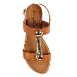 LUNAR Renoir Tan Sandal -Chic Ladies Shoes Store renoir tan sandal p6308 403864 image