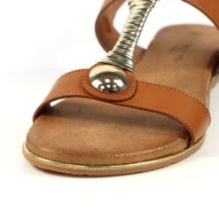 LUNAR Renoir Tan Sandal -Chic Ladies Shoes Store renoir tan sandal p6308 403870 image