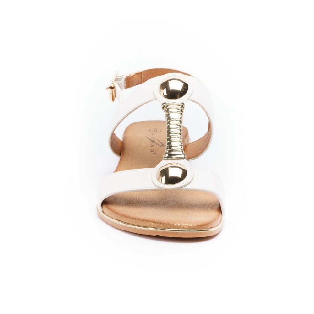 LUNAR Renoir White Sandal 9 LUNAR Renoir White Sandal - Image 7