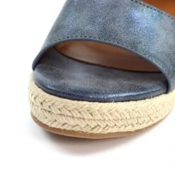 LUNAR Rochester Blue Wedge Sandal -Chic Ladies Shoes Store rochester blue wedge sandal p7162 410285 image