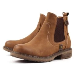 LUNAR Roxie III Tan Ankle Boot -Chic Ladies Shoes Store roxie iii tan ankle boot p7645 438704 image