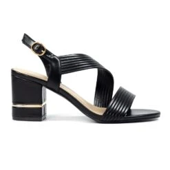 LUNAR Rutter Black Block Heel Sandal -Chic Ladies Shoes Store rutter black block heel sandal p7248 415388 image