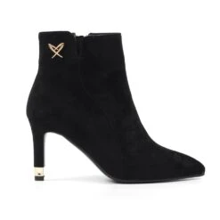 LUNAR Sadie Black Ankle Boot