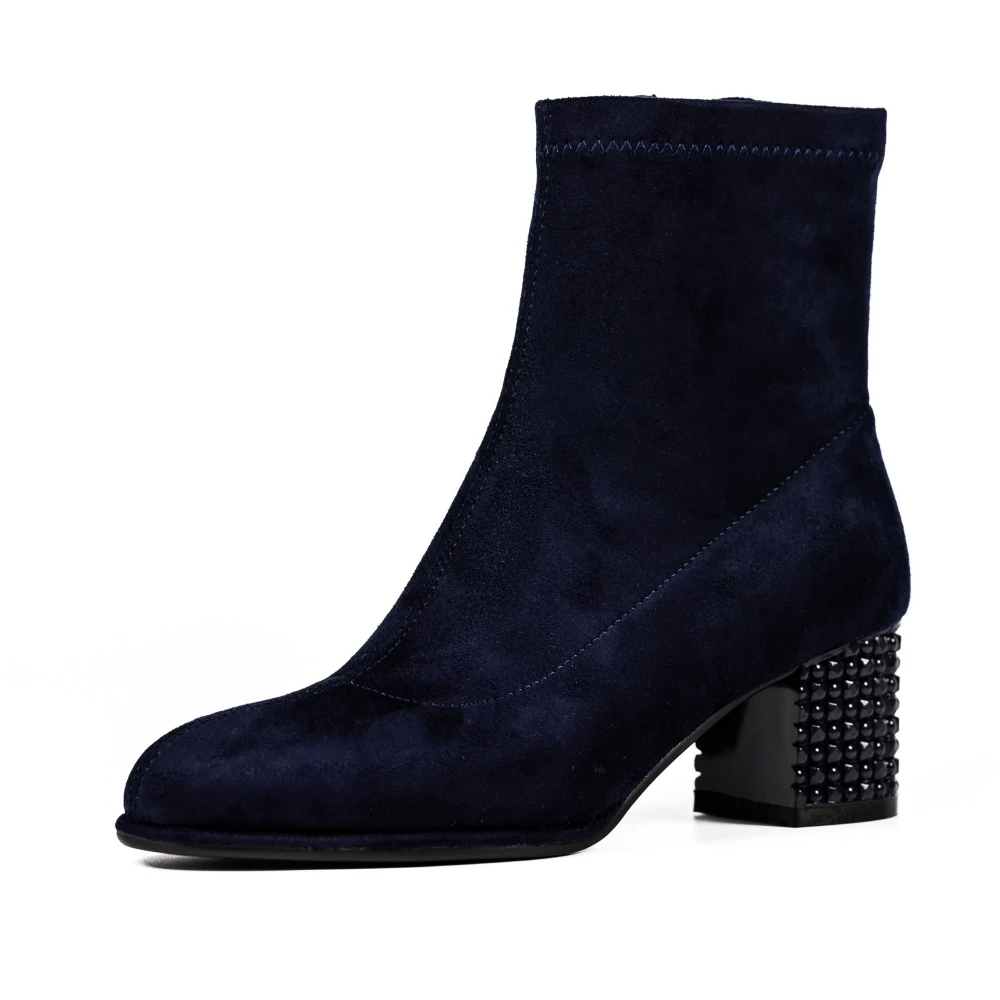 LUNAR Sage Navy Ankle Boot 7 LUNAR Sage Navy Ankle Boot - Image 5