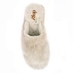 Salla Beige Mule Slipper -Chic Ladies Shoes Store salla beige mule slipper p6930 393480 image