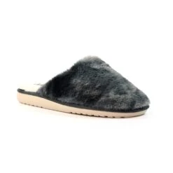 LUNAR Salla Grey Mule Slipper -Chic Ladies Shoes Store salla grey mule slipper p6931 393504 image