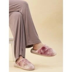 Salla Pink Mule Slipper