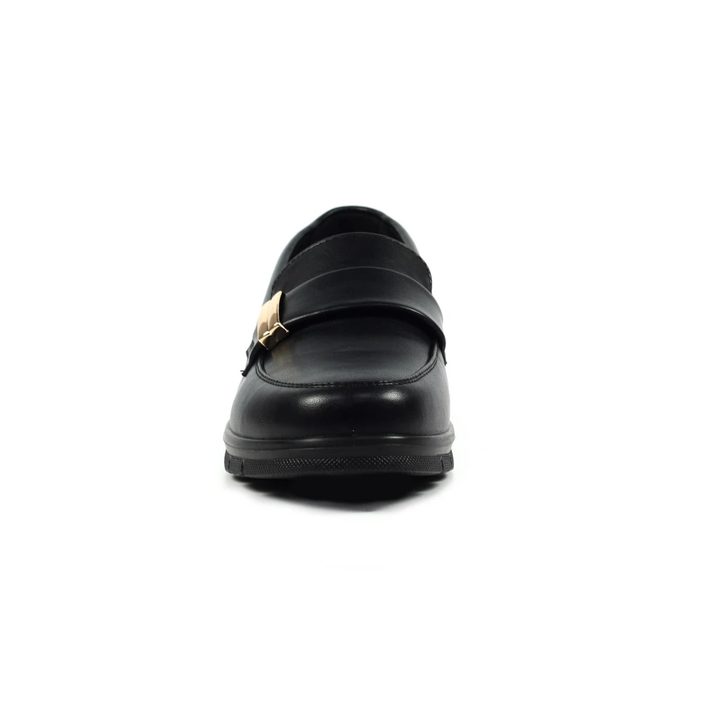 LUNAR Salma Black Wedge Shoe 6 LUNAR Salma Black Wedge Shoe - Image 4