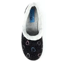 LUNAR Sandino Black Slipper -Chic Ladies Shoes Store sandino black slipper p6247 369469 image