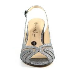 LUNAR Sariyah Pewter Slingback Court -Chic Ladies Shoes Store sariyah pewter slingback court p5724 344351 image