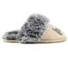 Scottie III Beige Mule Slipper