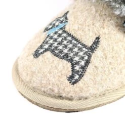Scottie III Beige Mule Slipper -Chic Ladies Shoes Store scottie iii beige mule slipper p5469 327543 image