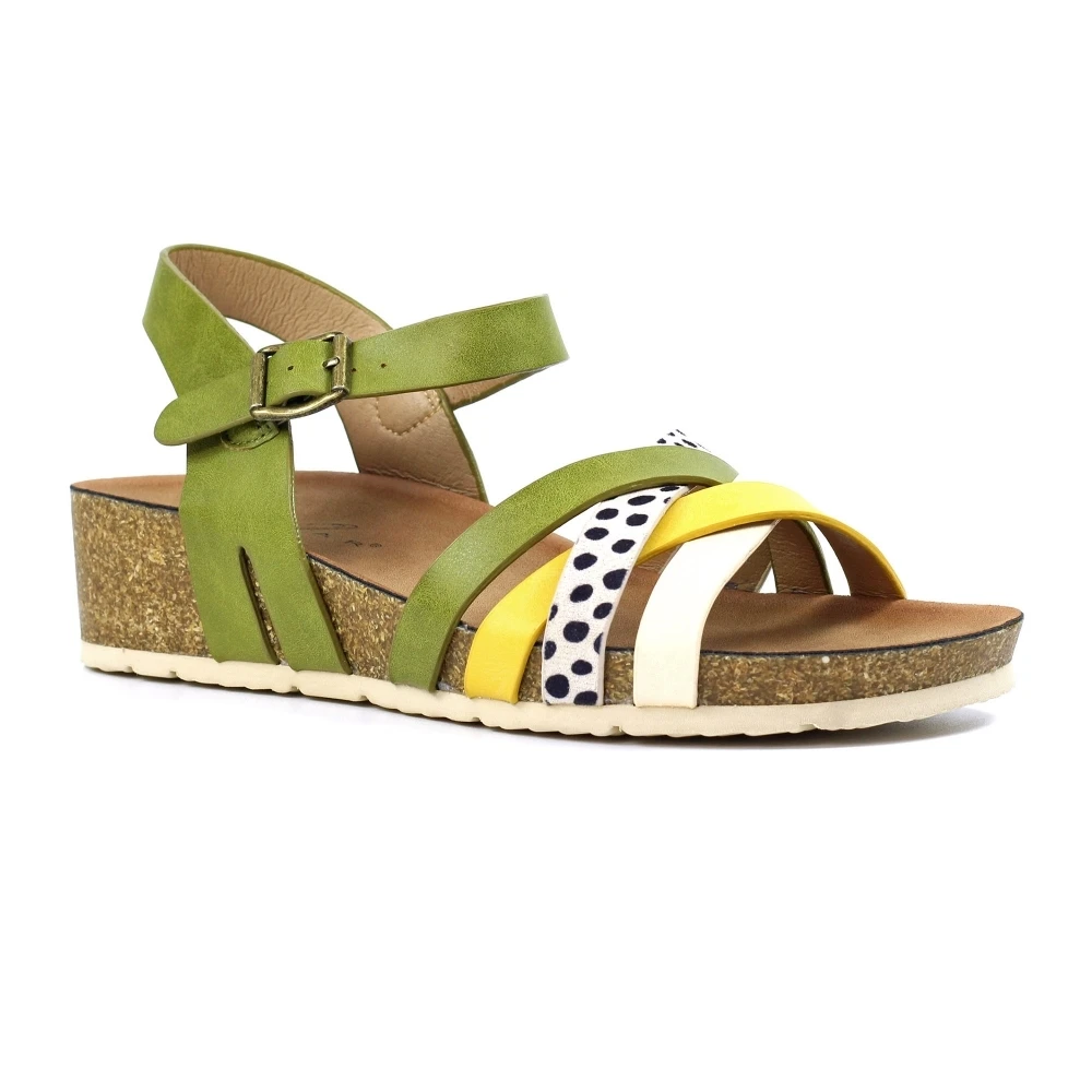 LUNAR Selina Green Sandal 5 LUNAR Selina Green Sandal - Image 3