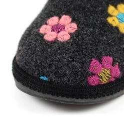 LUNAR Sepal Black Slipper -Chic Ladies Shoes Store sepal black slipper p5993 360750 image