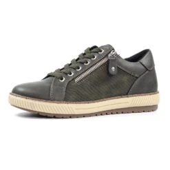 LUNAR Shaka Olive Trainer 14 LUNAR Shaka Olive Trainer -Chic Ladies Shoes Store shaka olive trainer p7723 445163 image