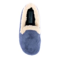LUNAR Shake Blue Fur Trim Slipper -Chic Ladies Shoes Store shake blue fur trim slipper p4836 292057 image