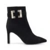LUNAR Shannon Black Ankle Boot