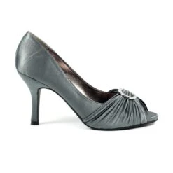 LUNAR Sienna II Dark Grey Court Shoe