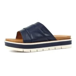 LUNAR Sorrento Navy Leather Sandal -Chic Ladies Shoes Store sorrento navy leather sandal p7279 417516 image