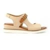 LUNAR Spring Beige Leather Wedge Sandal -Chic Ladies Shoes Store spring beige leather wedge sandal p7285 417840 image
