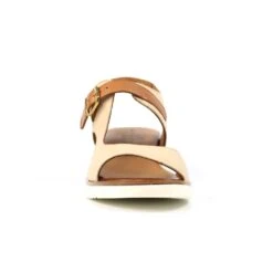 LUNAR Spring Beige Leather Wedge Sandal -Chic Ladies Shoes Store spring beige leather wedge sandal p7285 417870 image