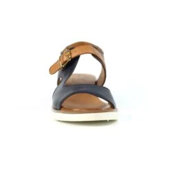 LUNAR Spring Navy Leather Wedge Sandal -Chic Ladies Shoes Store spring navy leather wedge sandal p7286 417918 image