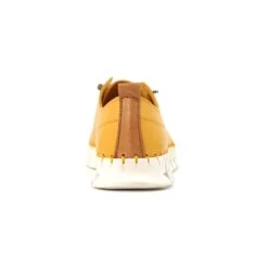 LUNAR St Austell Yellow Leather Plimsoll -Chic Ladies Shoes Store st austell yellow leather plimsoll p7314 419628 image