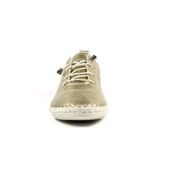 LUNAR St. Ives Metallic Gold Plimsoll -Chic Ladies Shoes Store st ives metallic gold plimsoll p6340 374307 image