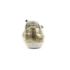 LUNAR St. Ives Metallic Gold Plimsoll -Chic Ladies Shoes Store st ives metallic gold plimsoll p6340 374313 image