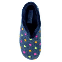 LUNAR Studio Navy Full Slipper -Chic Ladies Shoes Store studio navy full slipper p6869 390058 image