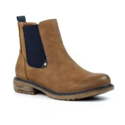 LUNAR Suvi Tan Ankle Boot -Chic Ladies Shoes Store suvi tan ankle boot p7040 400303 image