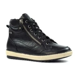 LUNAR Tammy Black Waterproof Ankle Boot -Chic Ladies Shoes Store tammy black waterproof ankle boot p7734 444671 image