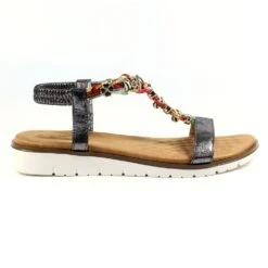 LUNAR Tempo Pewter Sandal