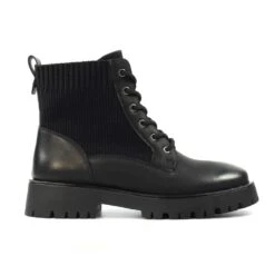 LUNAR Tetris Black Ankle Boot