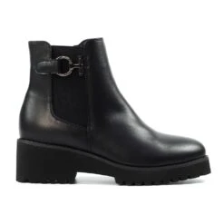 LUNAR Union Black Ankle Boot