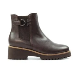 LUNAR Union Brown Ankle Boot