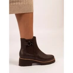 LUNAR Union Brown Ankle Boot -Chic Ladies Shoes Store union brown ankle boot p7739 444319 image