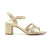 LUNAR Utah Gold Block Heel Sandal -Chic Ladies Shoes Store utah gold block heel sandal p7598 437112 image