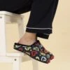 LUNAR Valentine Navy Mule Slipper -Chic Ladies Shoes Store valentine navy mule slipper p6851 389235 image