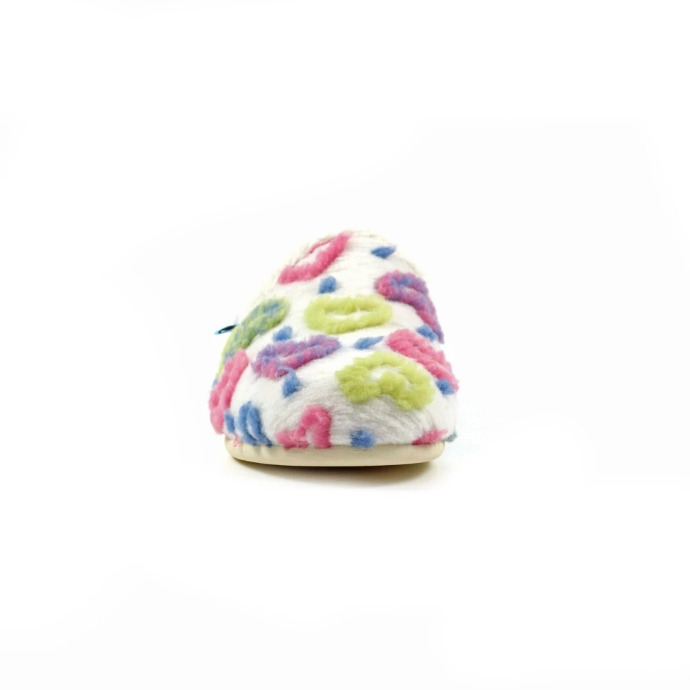 LUNAR Valentine White Mule Slipper 6 LUNAR Valentine White Mule Slipper - Image 4