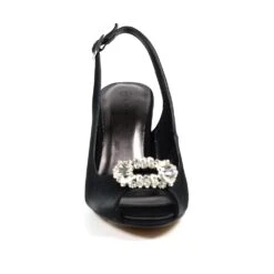 LUNAR Venice Black Peep Toe Slingback 14 LUNAR Venice Black Peep Toe Slingback -Chic Ladies Shoes Store venice black peep toe slingback p5526 330265 image