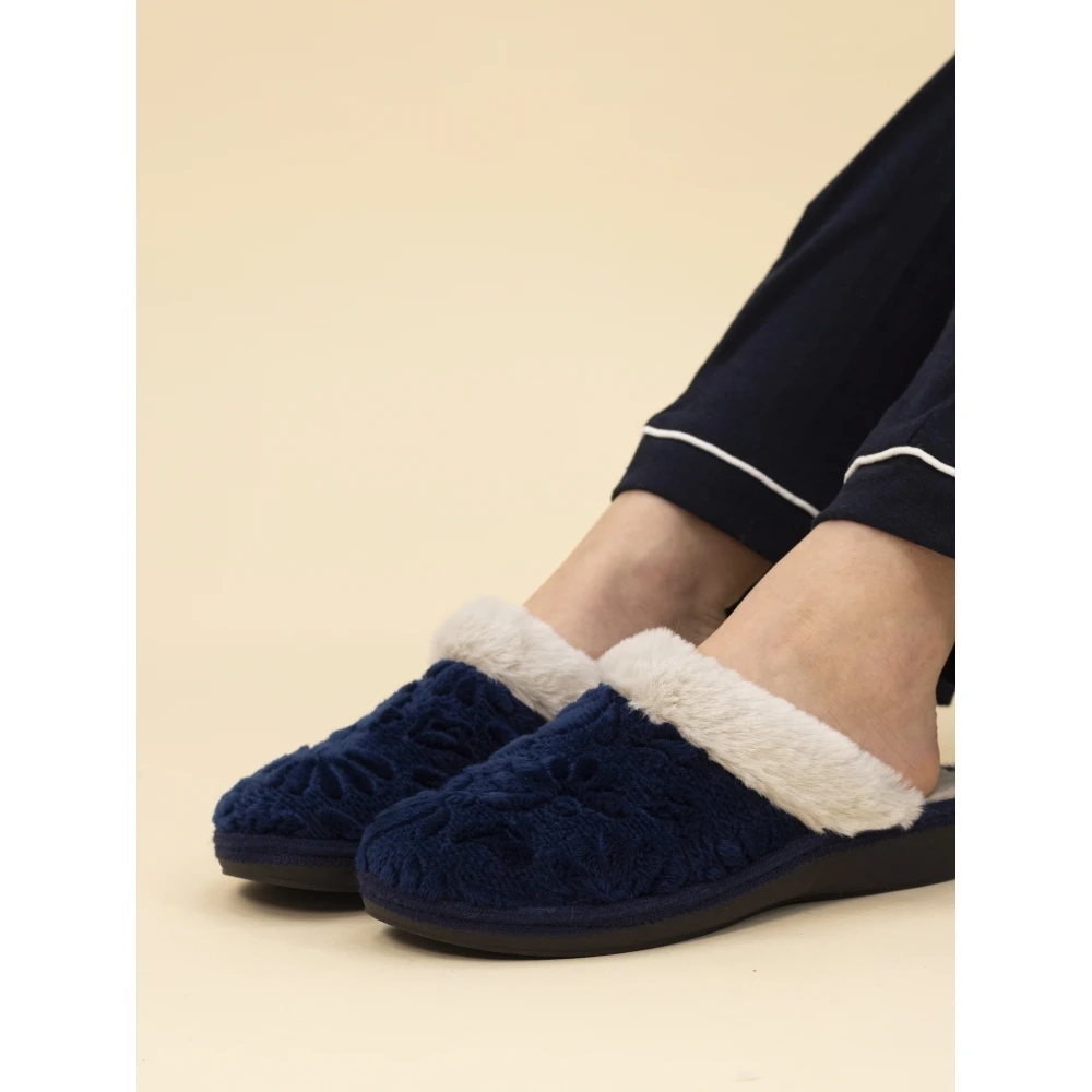 LUNAR Wilder Blue Mule Slipper 5 LUNAR Wilder Blue Mule Slipper - Image 3